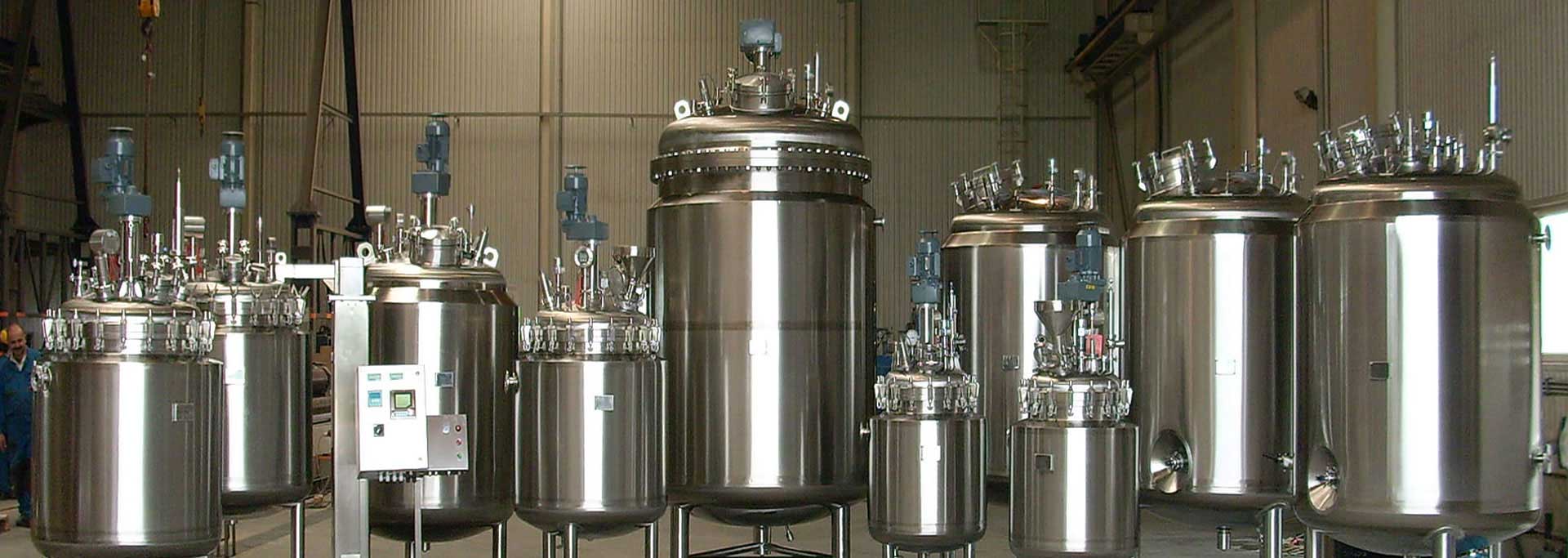 Stainless Steel Mixing Tank And Vessels