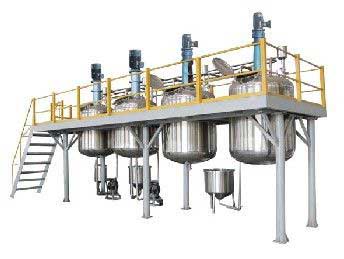 3000T Complete production line Configured With horizontal sand mill From India