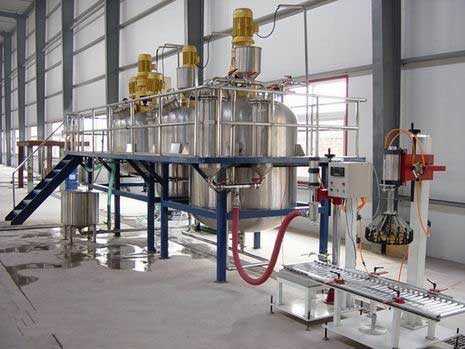 Latex paint Production Line Equipment 1000T with vacuum feeding From India
