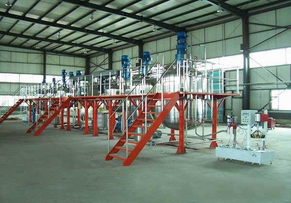 Less human operation Complete production line For Latex paint From India