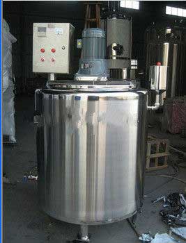 Polishing Electric Heating Mixing stainless steel tanks With jacket India