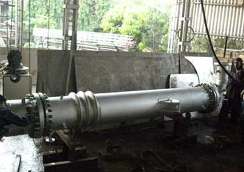 Heat Exchanger with Tripple Expansion Bellows
