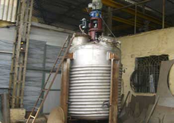 Reactor with Double Mechnical Seals